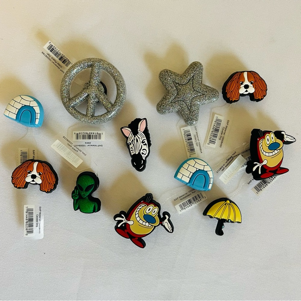 NWT Jibbitz Charms - Bundle of 11